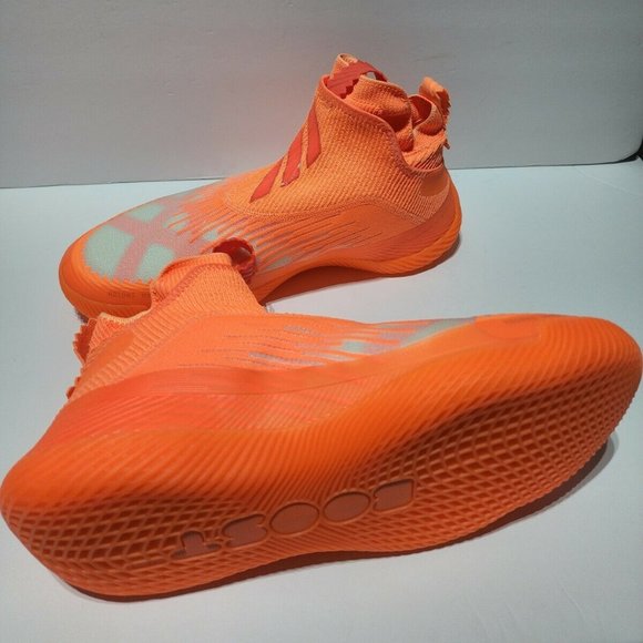 Adidas Next Level Futurenatural Screaming Orange Trae Young Mens Size 9.… - Picture 2 of 10
